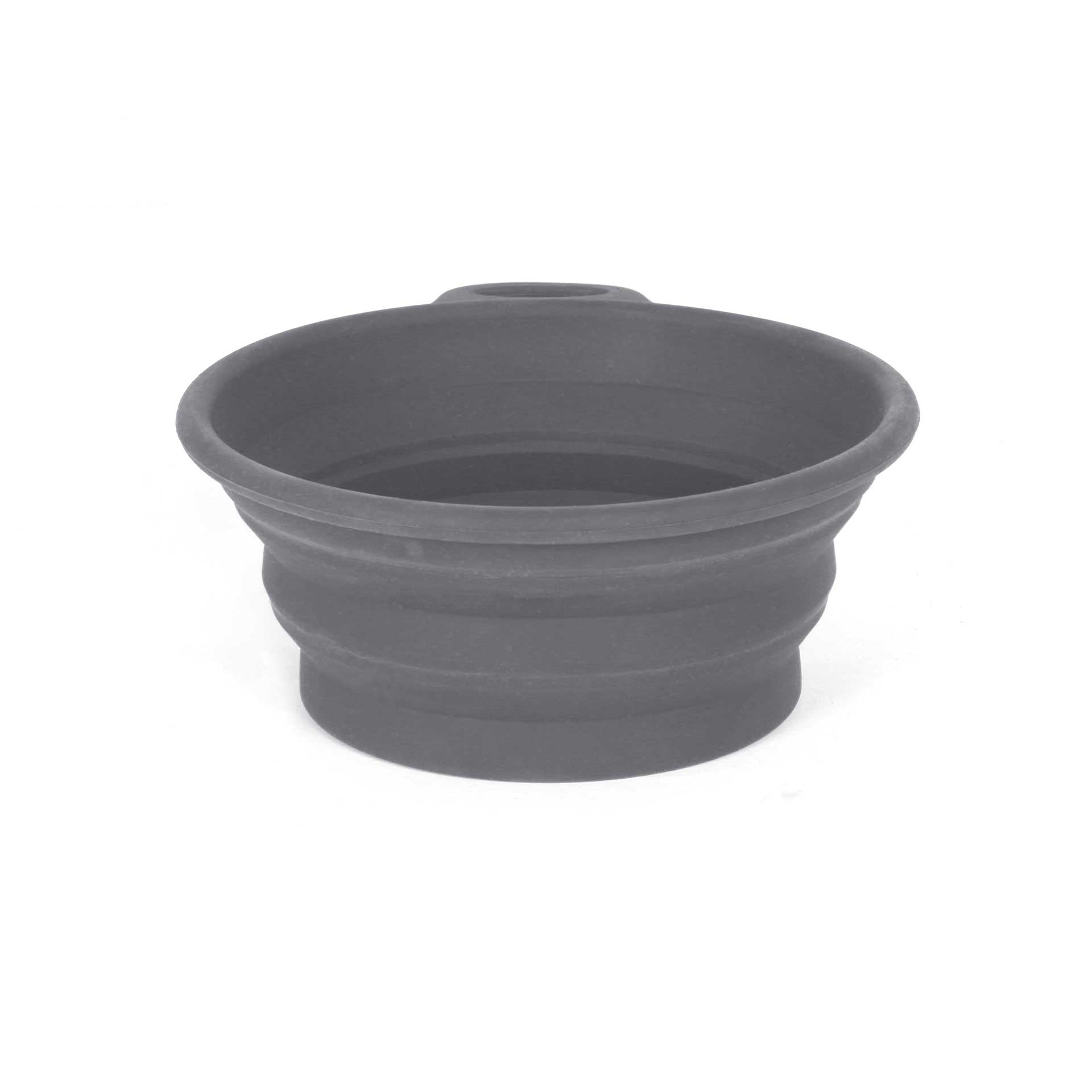 Silicone Collapsible Dog Bowl - variant[Grey]