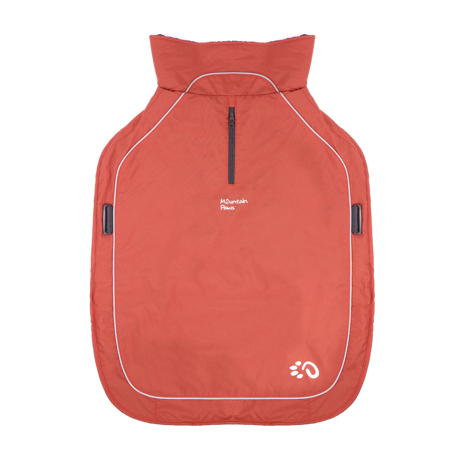 Fleece Lined Dog Coat - variant[Orange]