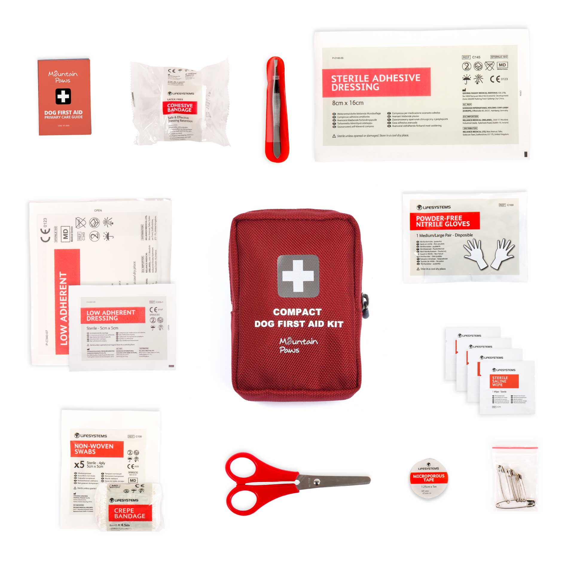 Compact Dog First Aid Kit