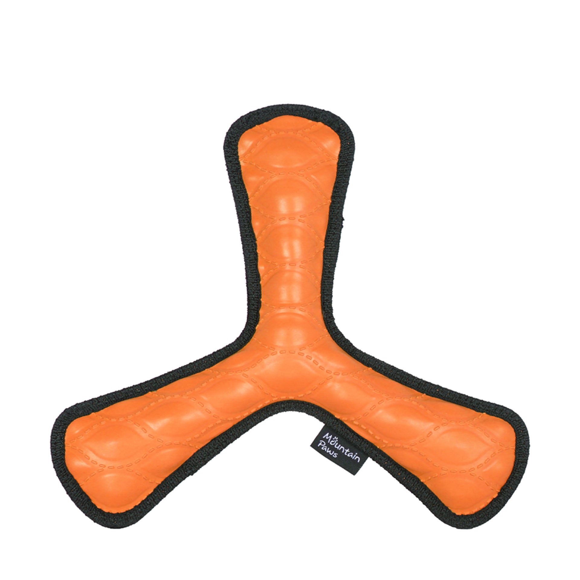 Rubber Throw Dog Toy - variant[Orange]