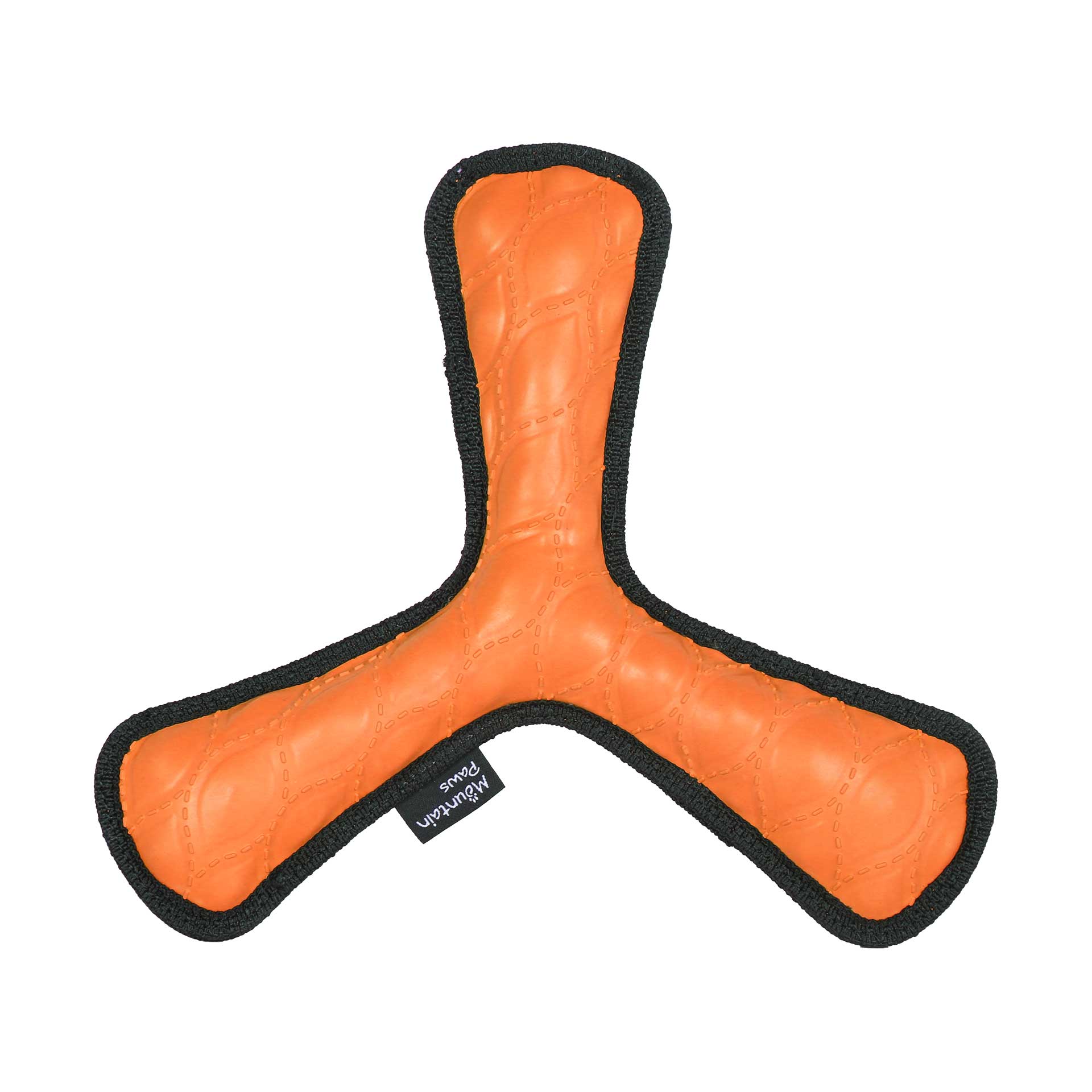 Rubber Throw Dog Toy - variant[Orange]