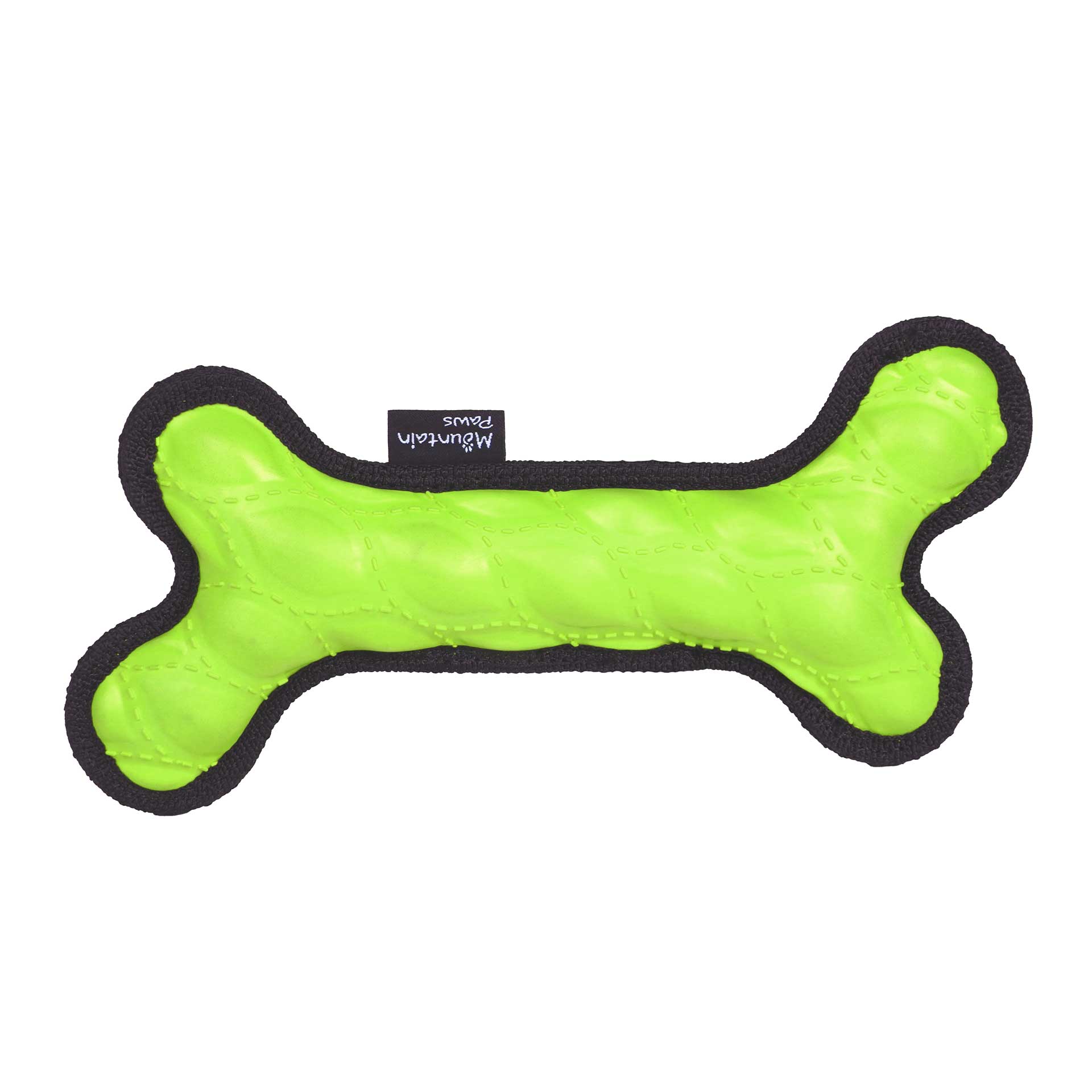 Rubber Bone Dog Toy - variant[Green]