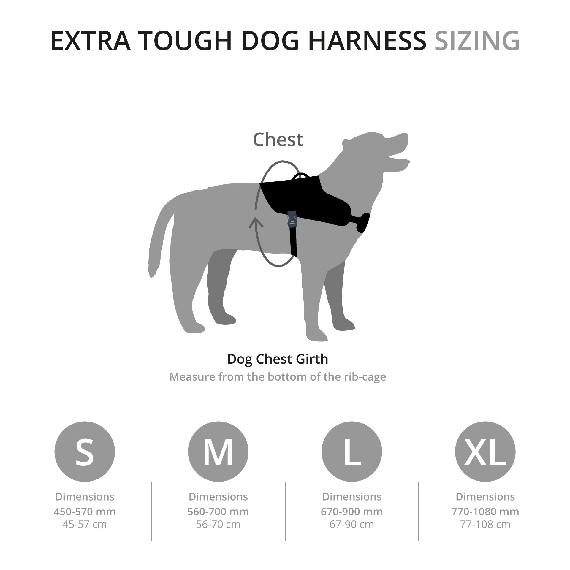 Extra Tough Dog Harness